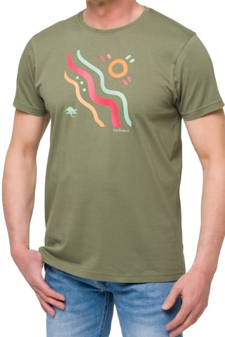 T-shirt regular - Groen - Groen