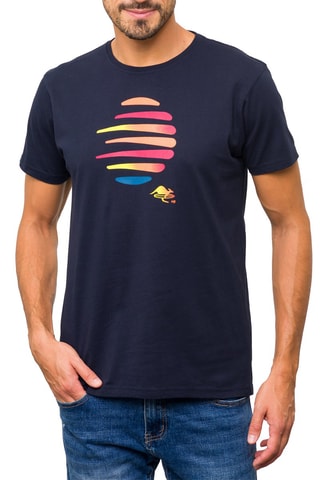 T-shirt Balangan Marineblauw - Marineblauw