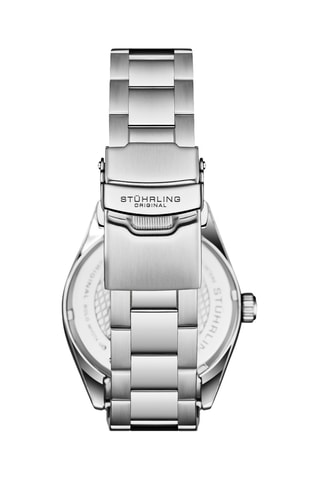 Reloj de cuarzo de acero - Plateado