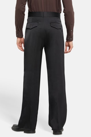 Pantalón de tiro alto - Negro