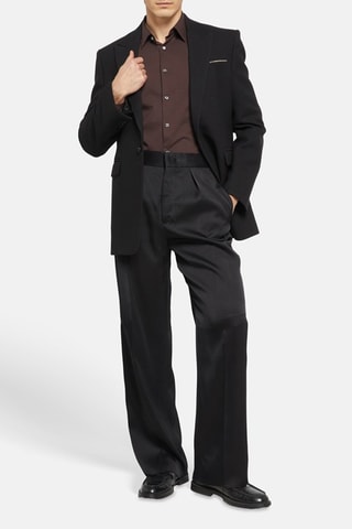 Pantalón de tiro alto - Negro