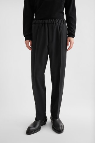 Pantalón de tiro alto - Negro