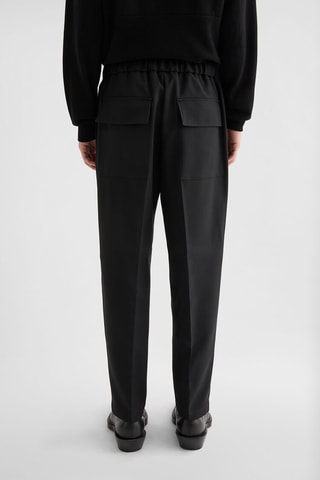 Pantalón de tiro alto - Negro