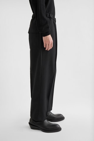 Pantalón de tiro alto - Negro