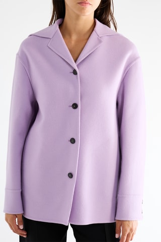 Chaqueta de cachemir - Malva
