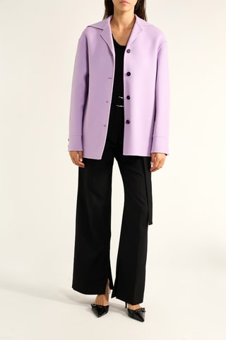 Chaqueta de cachemir - Malva