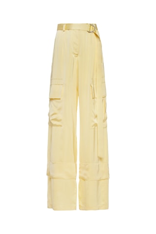 Pantalón de tiro alto - Amarillo