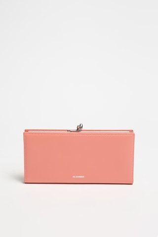 Cartera de piel - Rosa
