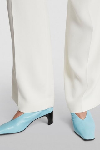 Zapatos de piel bovina de tacón - Azul claro