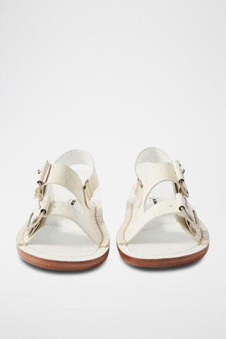 Sandalias de piel - Crudo