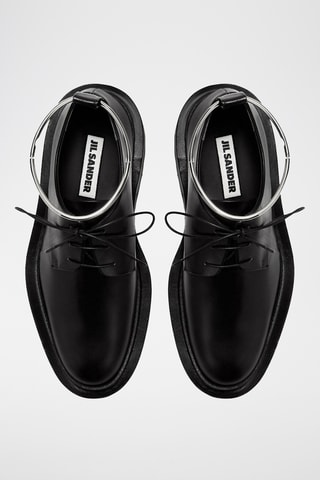 Derbies de piel bovina - Negro