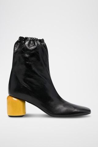 Botines de piel ovina - Negro