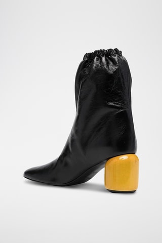 Botines de piel ovina - Negro