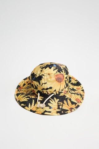 Gorro bucket - Amarillo y negro
