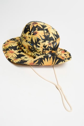 Gorro bucket - Amarillo y negro