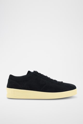 Zapatillas de piel bovina - Negro