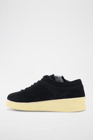 Zapatillas de piel bovina - Negro
