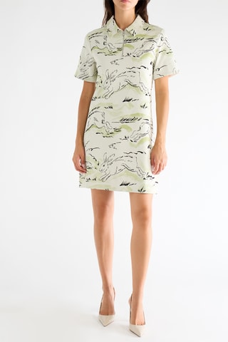 Vestido recto - Blanco