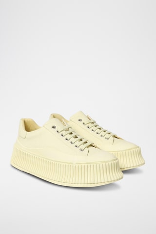 Sapatilhas com plataforma - Amarelo-escuro