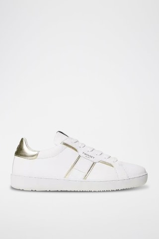Baskets en cuir - Blanc