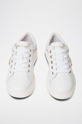Baskets en cuir - Blanc