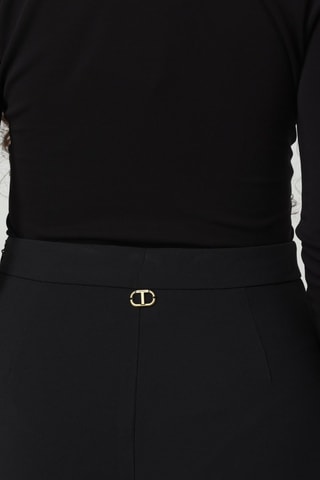 Pantalon taille haute - Noir