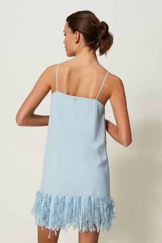 Robe droite - Bleu clair