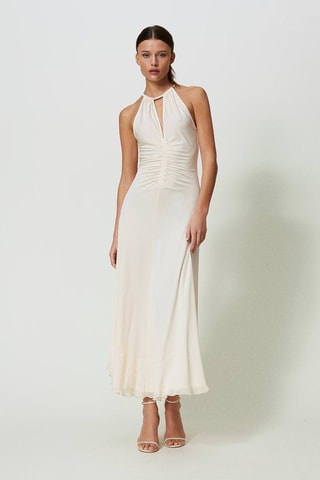Robe longue - Beige