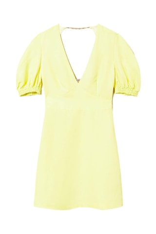 Robe droite - Jaune