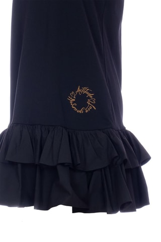 Robe volantée - Noir