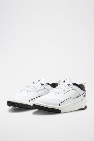 Flight Court in pelle - Bianco e nero - Jordan
