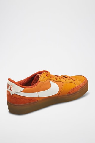Sneakers in pelle - Marrone e arancione - Nike