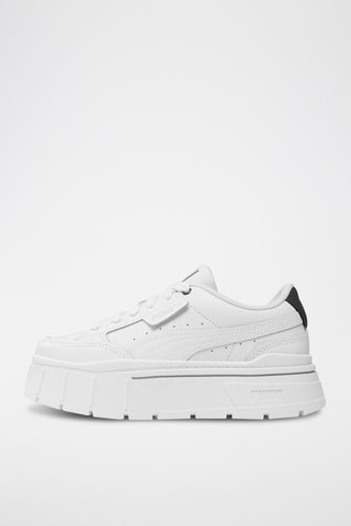 Scarpe da training platform in pelle - Bianco - Puma