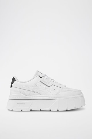 Scarpe da training platform in pelle - Bianco - Puma