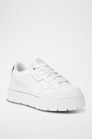 Scarpe da training platform in pelle - Bianco - Puma
