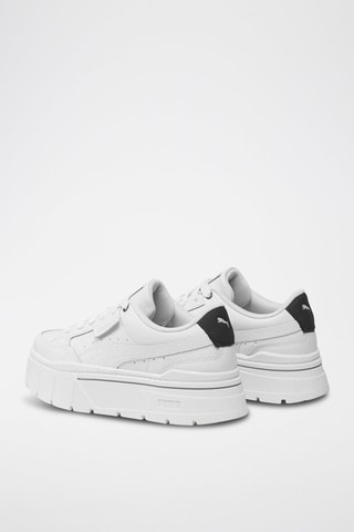 Scarpe da training platform in pelle - Bianco - Puma