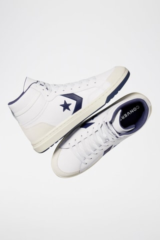 Scarpe da training in pelle - Bianco e navy - Converse