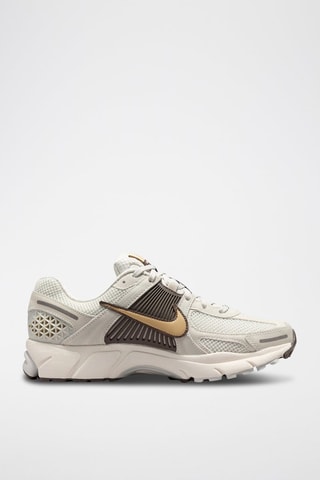Nike Zoom Vomero 5 in pelle - Ecrù e marrone