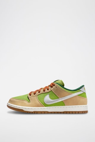 SB Dunk Low Pro in pelle scamosciata - Verde - Nike