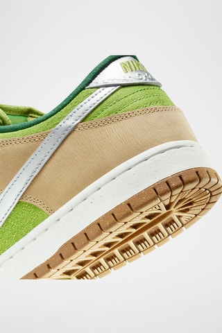 SB Dunk Low Pro in pelle scamosciata - Verde - Nike