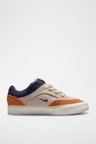 Nike Sb Malor in pelle scamosciata - Beige e navy - Nike