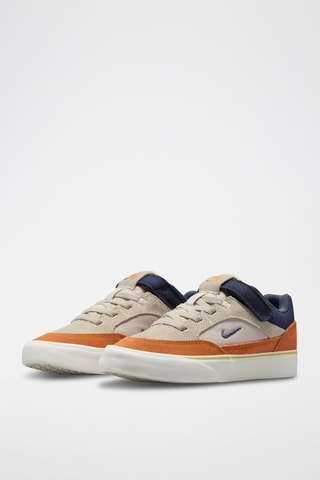 Nike Sb Malor in pelle scamosciata - Beige e navy - Nike