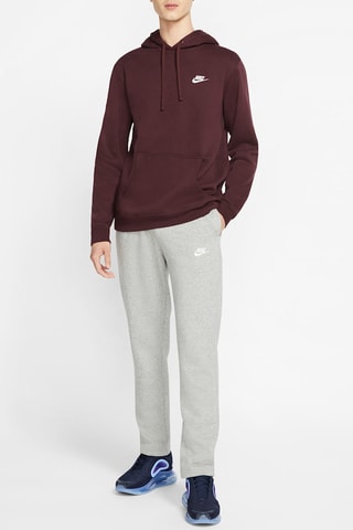 Pantaloni straight in pile - Grigio melange - Nike