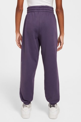 Pantaloni in pile Club - Viola - Nike