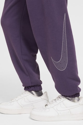 Pantaloni in pile Club - Viola - Nike