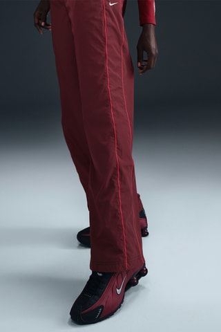 Pantaloni a vita alta - Rosso - Nike