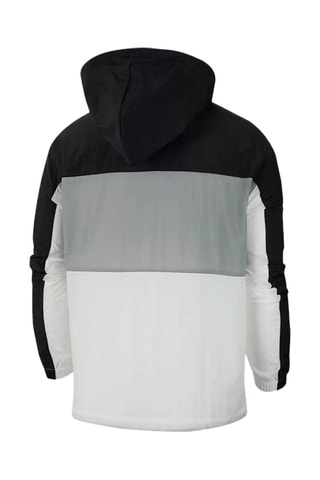 Giacca a vento con cappuccio - Nero e bianco - Nike