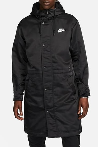 Parka con cappuccio Nike Club - Nero - Nike