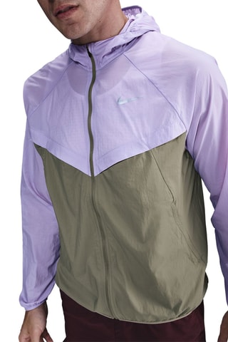 Giacca da running ripiegabile. - Verde oliva - Nike