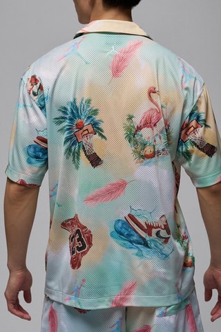 Camicia - Ecrù e azzurro - Jordan